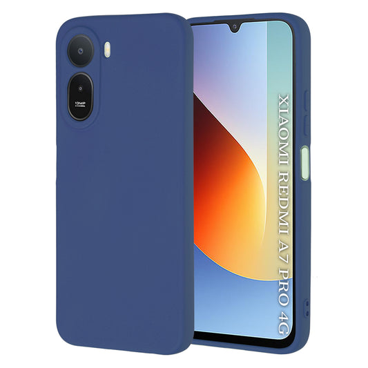 Калъф за Xiaomi Redmi A7 Pro 4G, Techsuit, SoftFlex, Тъмносин