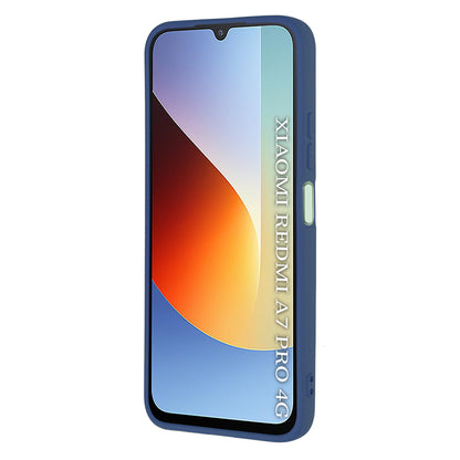 Калъф за Xiaomi Redmi A7 Pro 4G, Techsuit, SoftFlex, Тъмносин