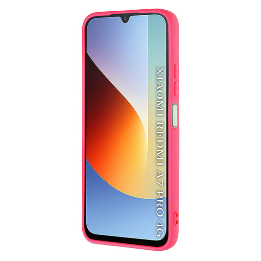 Калъф за Xiaomi Redmi A7 Pro 4G, Techsuit, SoftFlex, Тъмнорозов