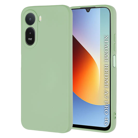 Калъф за Xiaomi Redmi A7 Pro 4G, Techsuit, SoftFlex, Светлозелен