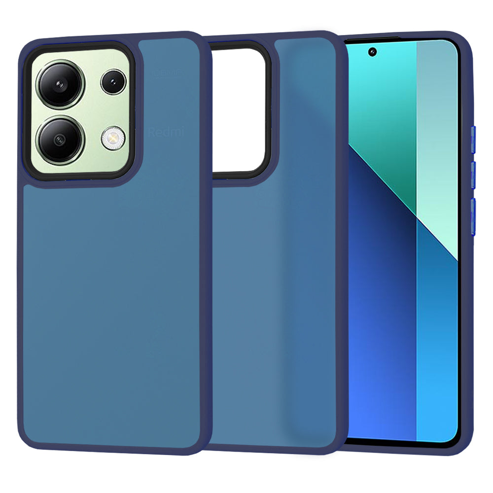 Case for Xiaomi Redmi Note 13 4G, Techsuit, HaloFrost, Navy Blue