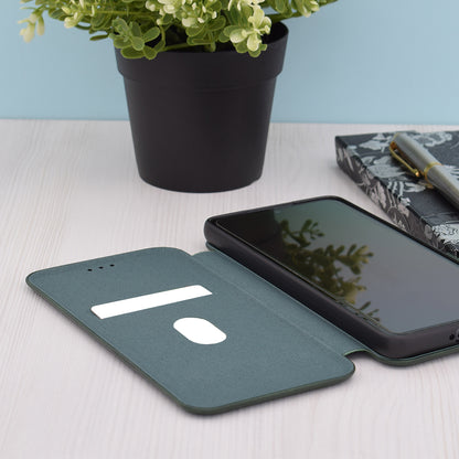 Калъф за Xiaomi Redmi Note 13 4G, Techsuit, Safe Wallet Plus, Зелен