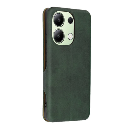 Калъф за Xiaomi Redmi Note 13 4G, Techsuit, Safe Wallet Plus, Зелен
