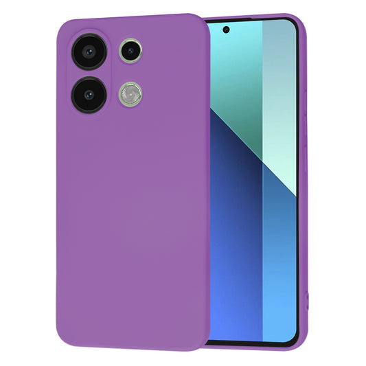 Калъф за Xiaomi Redmi Note 13 4G, Techsuit, SoftFlex, лилав