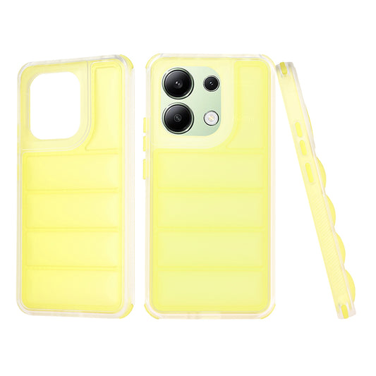 Калъф за Xiaomi Redmi Note 13 4G, Techsuit, Wave Shield, Жълт