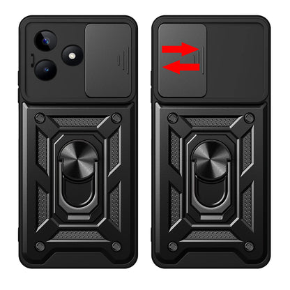 Калъф за Xiaomi Redmi Note 13 5G, Techsuit, CamShield, Черен