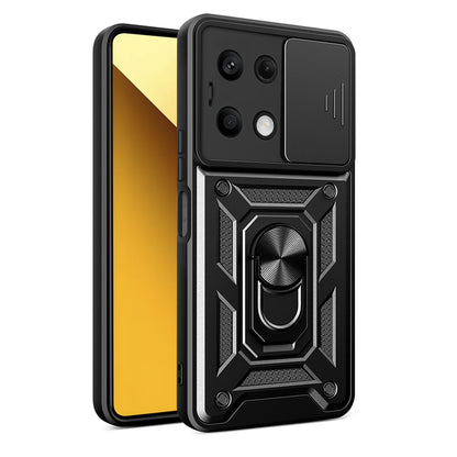 Калъф за Xiaomi Redmi Note 13 5G, Techsuit, CamShield, Черен