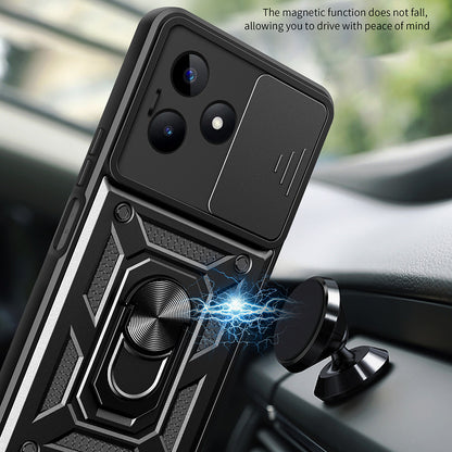 Калъф за Xiaomi Redmi Note 13 5G, Techsuit, CamShield, Черен