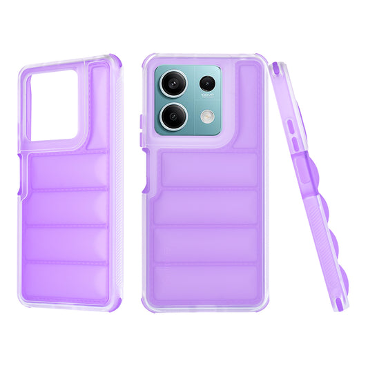 Калъф за Xiaomi Redmi Note 13 5G, Techsuit, Wave Shield, Лилав