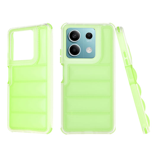 Калъф за Xiaomi Redmi Note 13 5G, Techsuit, Wave Shield, Зелен