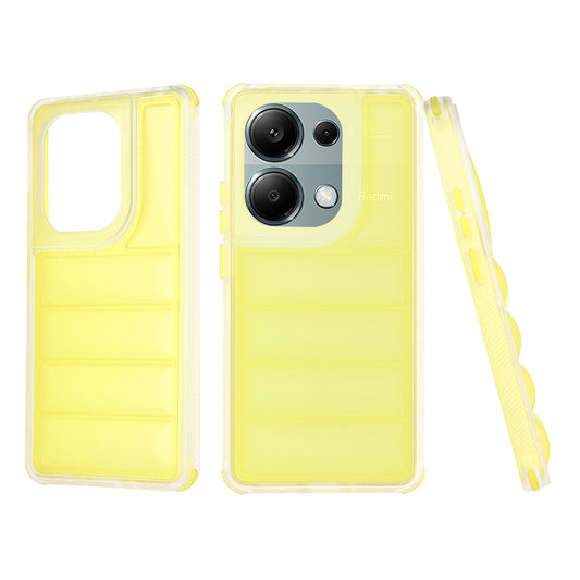 Калъф за Xiaomi Redmi Note 13 Pro 4G / Poco M6 Pro 4G, Techsuit, Wave Shield, Жълт