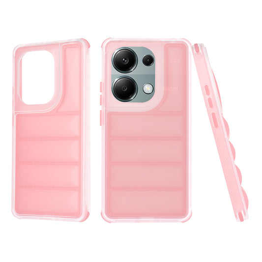 Калъф за Xiaomi Redmi Note 13 Pro 4G / Poco M6 Pro 4G, Techsuit, Wave Shield, Розов