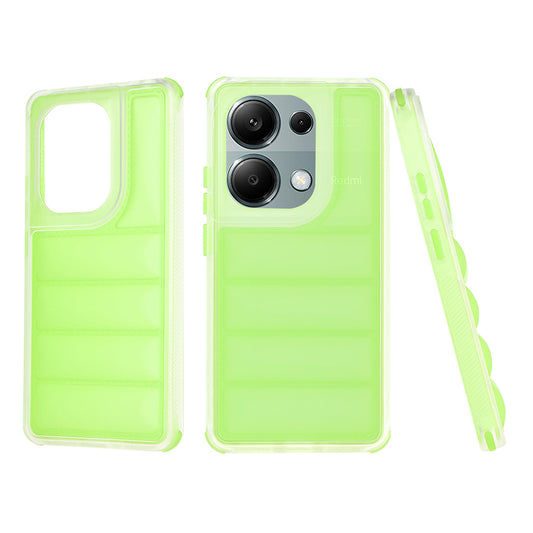 Калъф за Xiaomi Redmi Note 13 Pro 4G / Poco M6 Pro 4G, Techsuit, Wave Shield, Зелен
