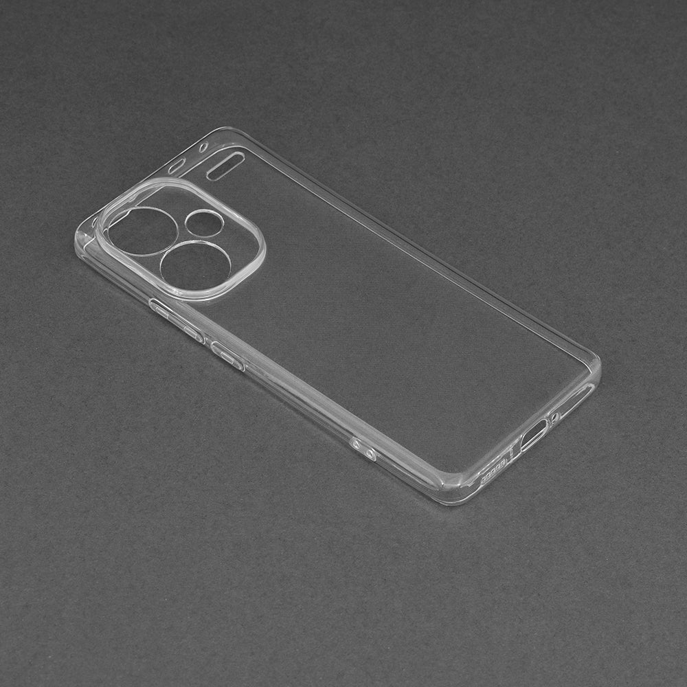 Case for Xiaomi Redmi Note 13 Pro+, Techsuit, Clear, Transparent