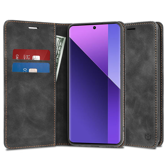 Калъф за Xiaomi Redmi Note 13 Pro+, Techsuit, Confy, Черен