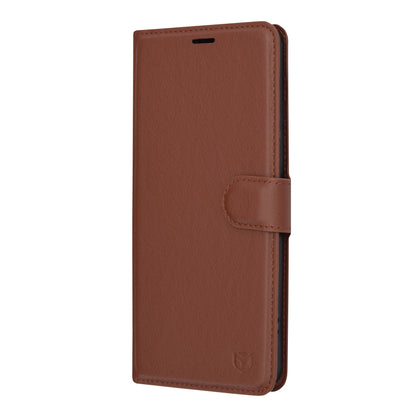 Калъф за Xiaomi Redmi Note 13 Pro+, Techsuit, Leather Folio, Кафяв