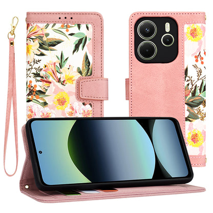 Калъф за Xiaomi Redmi Note 14 4G (Регионален), Techsuit, FlipCraft, Розов