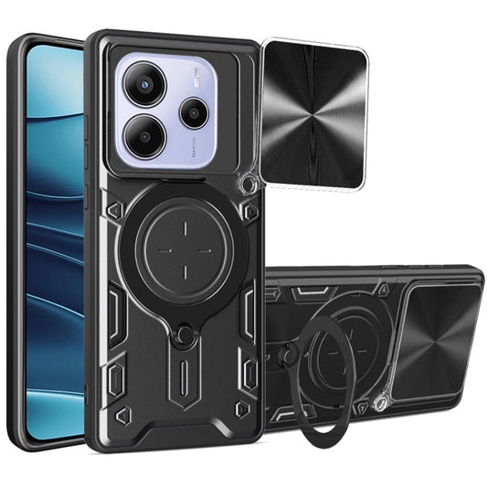 Калъф за Xiaomi Redmi Note 14 5G, Techsuit, CamGuard Pro, Черен
