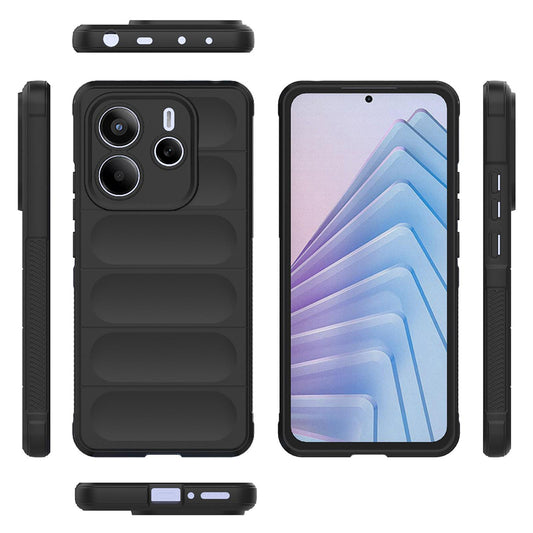 Калъф за Xiaomi Redmi Note 14 5G, Techsuit, Magic Shield, Черен