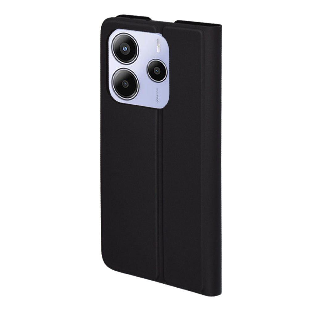 Case for Xiaomi Redmi Note 14 5G, Techsuit, Magskin Book, Black