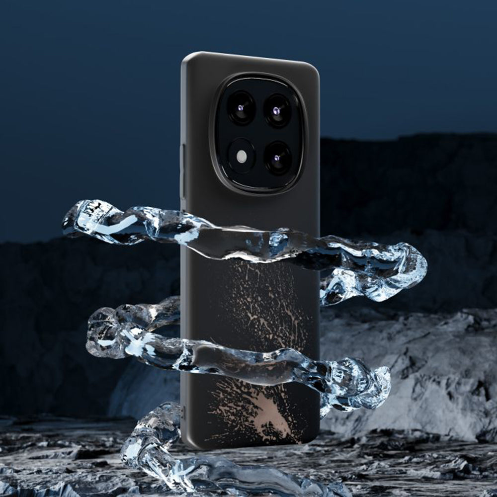 Калъф за Xiaomi Redmi Note 14 Pro 4G, 3MK, Матиран Черен