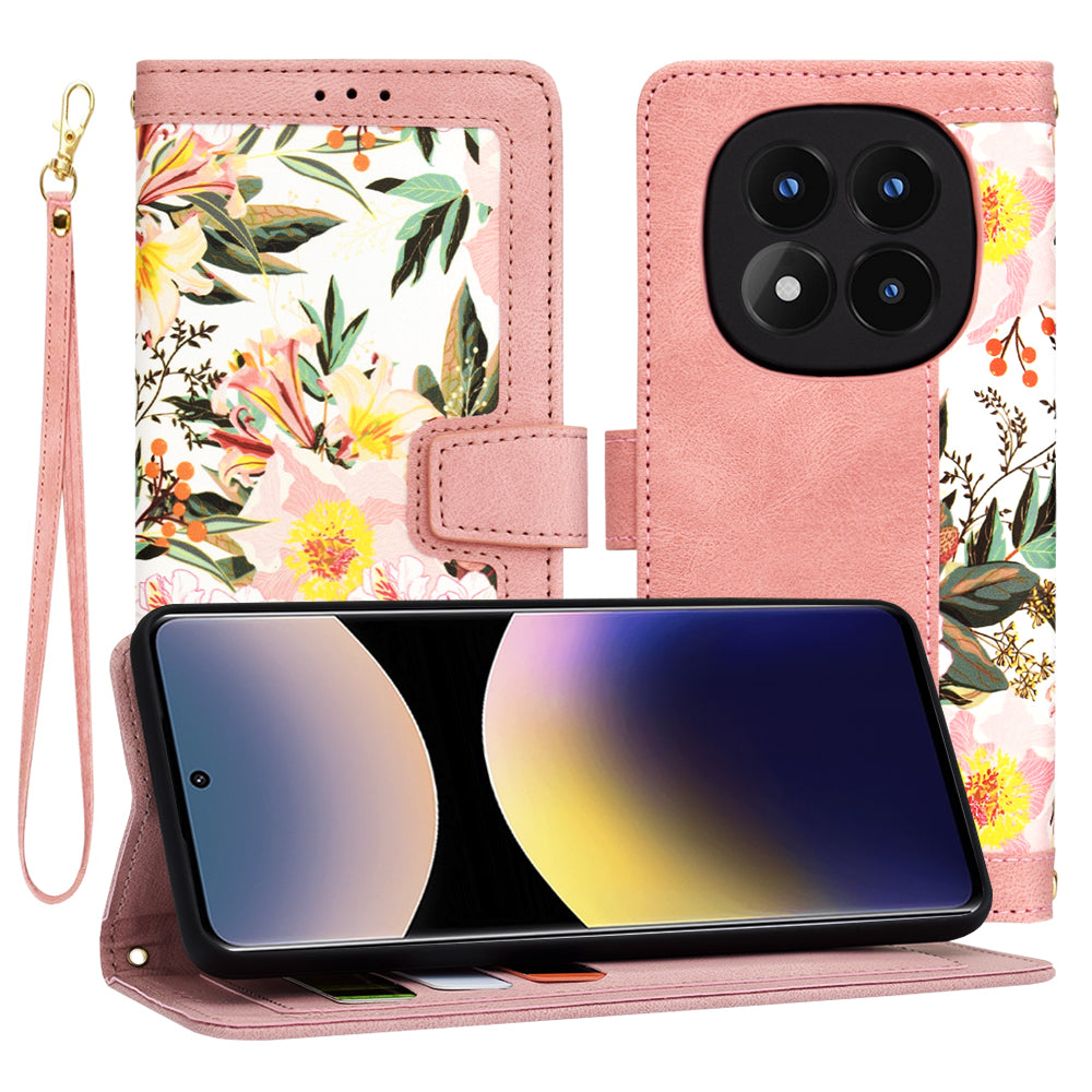 Калъф за Xiaomi Redmi Note 14 Pro 4G, Techsuit, FlipCraft, Розов