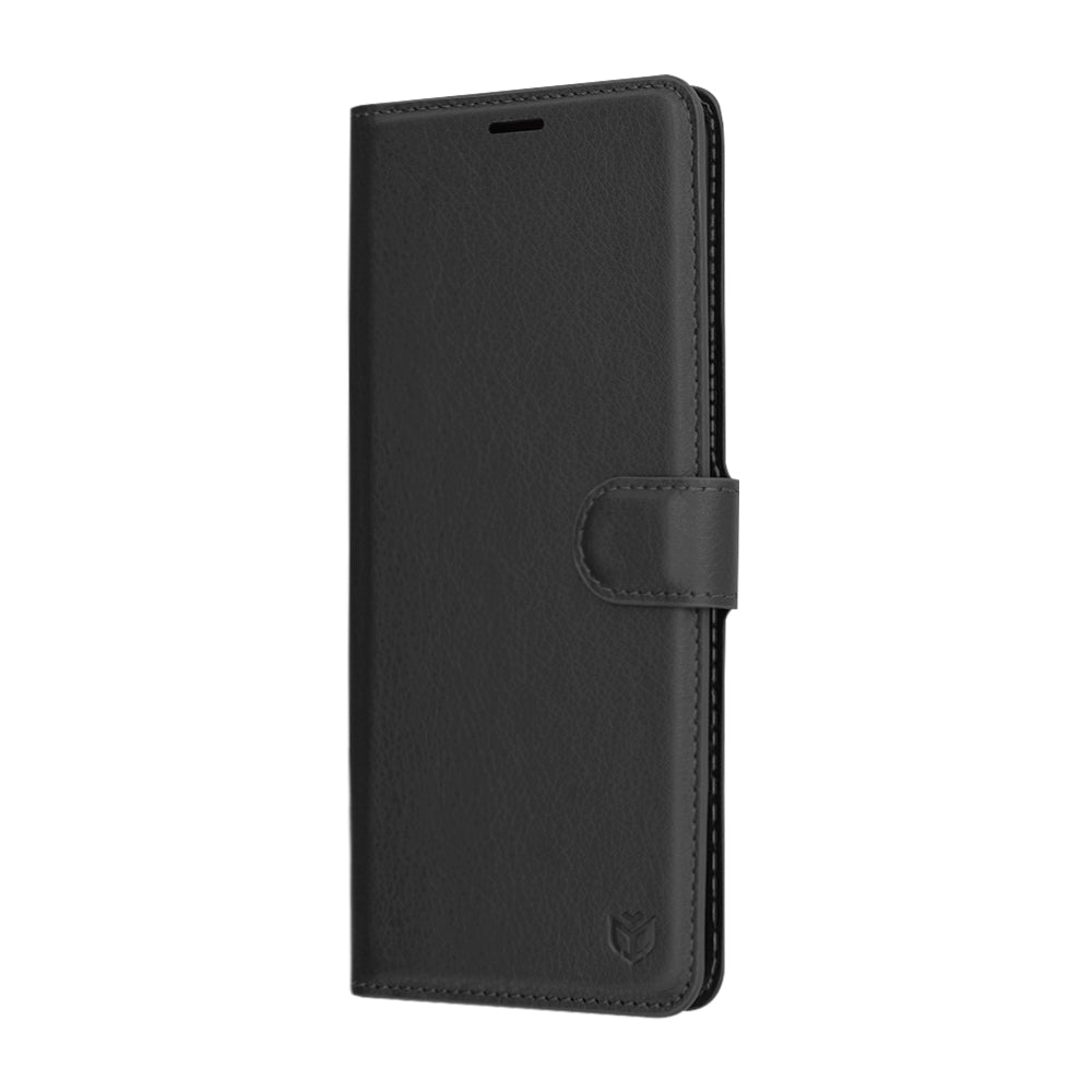 Калъф за Xiaomi Redmi Note 14 Pro 4G, Techsuit, Leather Folio, Черен