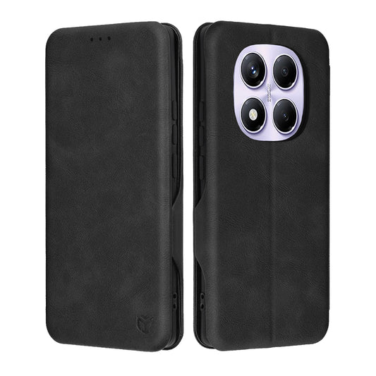 Калъф за Xiaomi Redmi Note 14 Pro 4G, Techsuit, Safe Wallet Plus, Черен