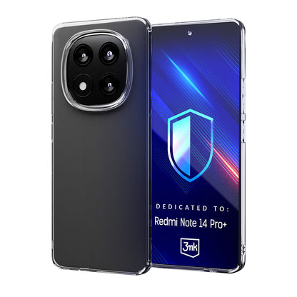 Калъф за Xiaomi Redmi Note 14 Pro+ 5G, 3MK, прозрачен, прозрачен