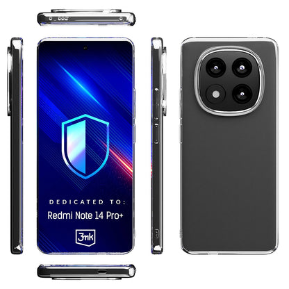 Калъф за Xiaomi Redmi Note 14 Pro+ 5G, 3MK, прозрачен, прозрачен