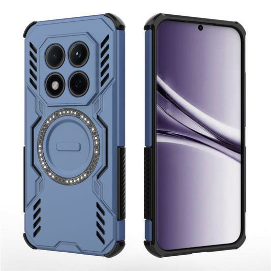 MagSafe Case for Xiaomi Redmi Note 15 Pro 4G, Techsuit, ArmorMag, Blue