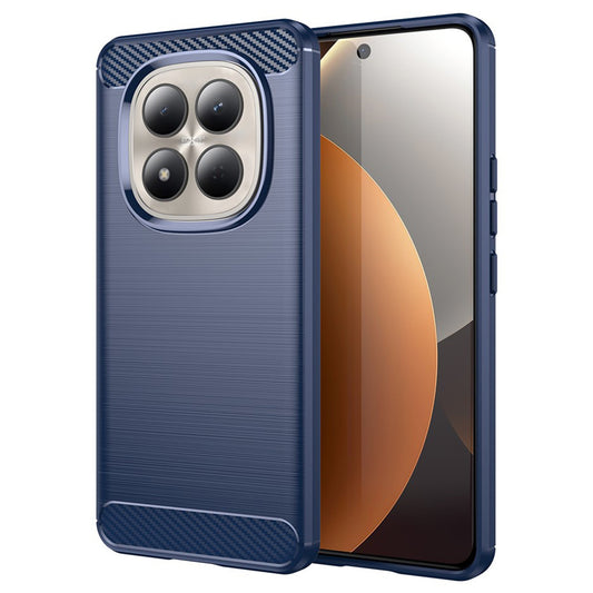 Калъф за Xiaomi Redmi Note 15 Pro 4G, Techsuit, Карбон, Син