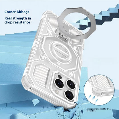 Калъф за Xiaomi Redmi Note 15 Pro 4G, Techsuit, Carbon Shield Pro, Бял