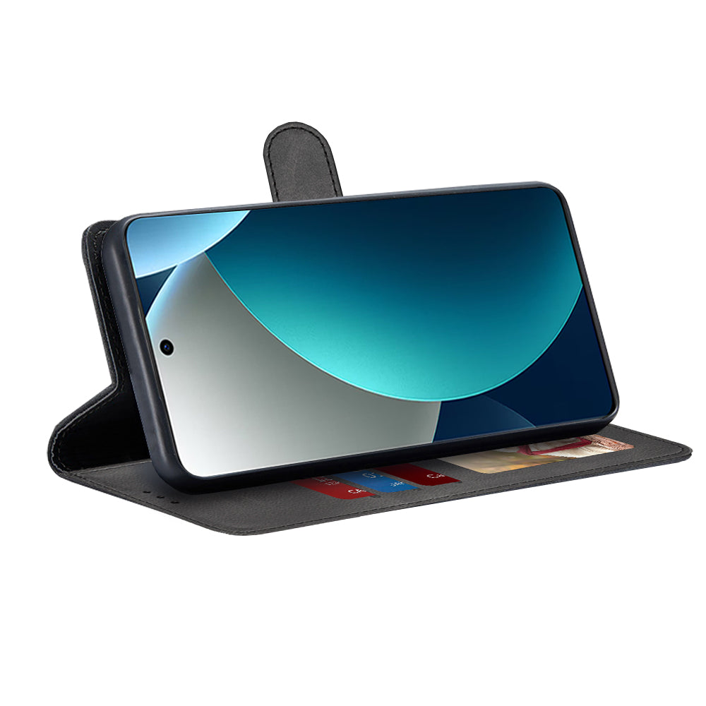 Калъф за Xiaomi Redmi Note 15 Pro 4G, Techsuit, Diary Book, Черен