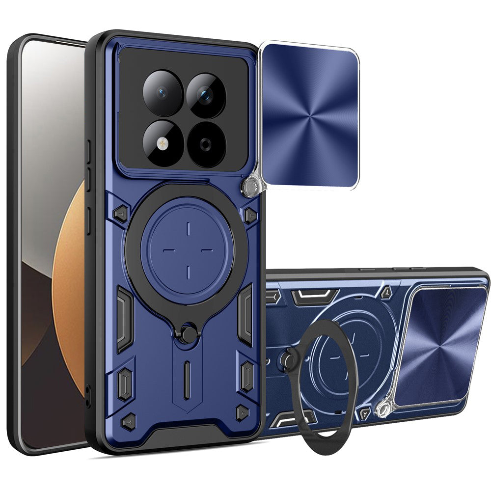 Калъф за Xiaomi Redmi Note 15 Pro 5G, Techsuit, CamGuard Pro, Син