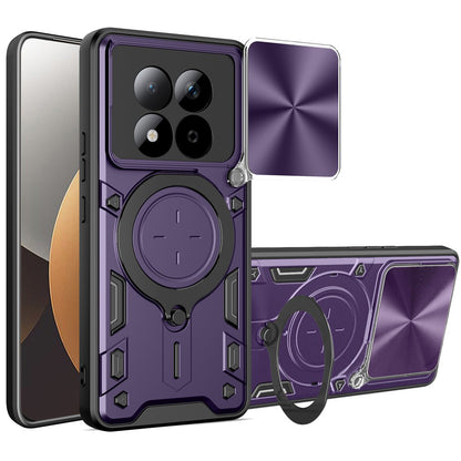 Калъф за Xiaomi Redmi Note 15 Pro 5G, Techsuit, CamGuard Pro, Лилав