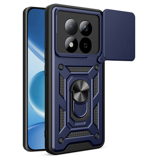 Калъф за Xiaomi Redmi Note 15 Pro 5G, Techsuit, CamShield, Син