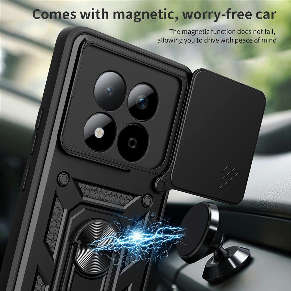 Калъф за Xiaomi Redmi Note 15 Pro 5G, Techsuit, CamShield, Син