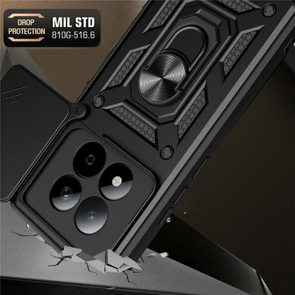 Калъф за Xiaomi Redmi Note 15 Pro 5G, Techsuit, CamShield, Син