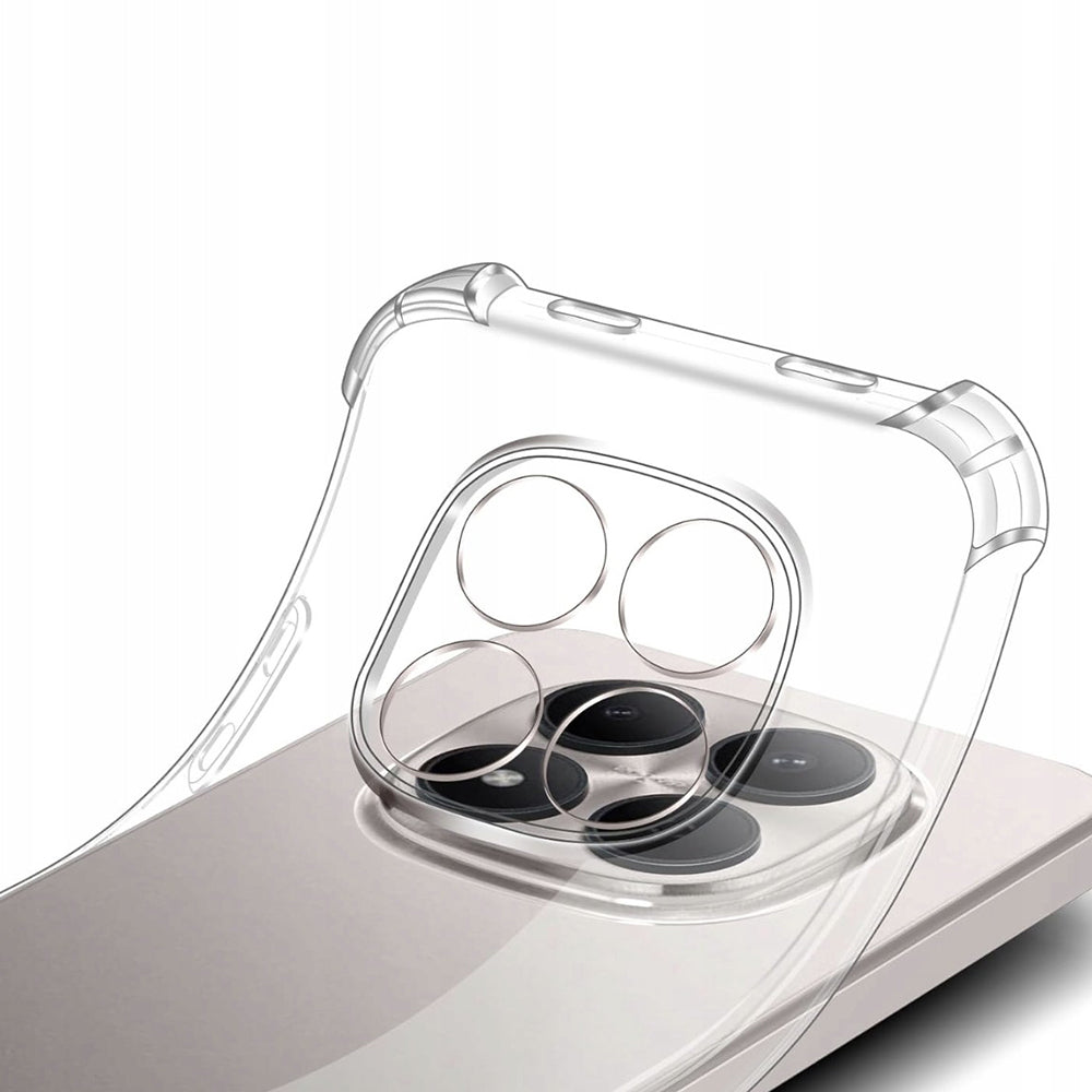 Калъф за Xiaomi Redmi Note 15 Pro 5G, Techsuit, Shockproof Clear, Прозрачен