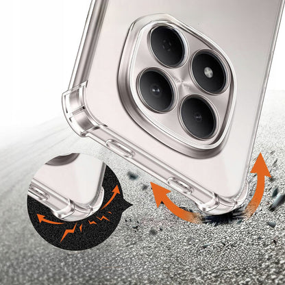 Калъф за Xiaomi Redmi Note 15 Pro 5G, Techsuit, Shockproof Clear, Прозрачен