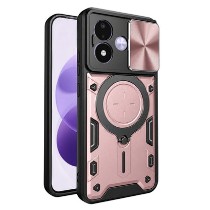 Case for Xiaomi Redmi Note 17 4G / Note 17 5G, Techsuit, CamGuard Pro, Rose Gold