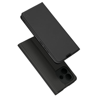 Калъф за Xiaomi Redmi Note 17 4G / Note 17 5G, Techsuit, Magskin Book, черен