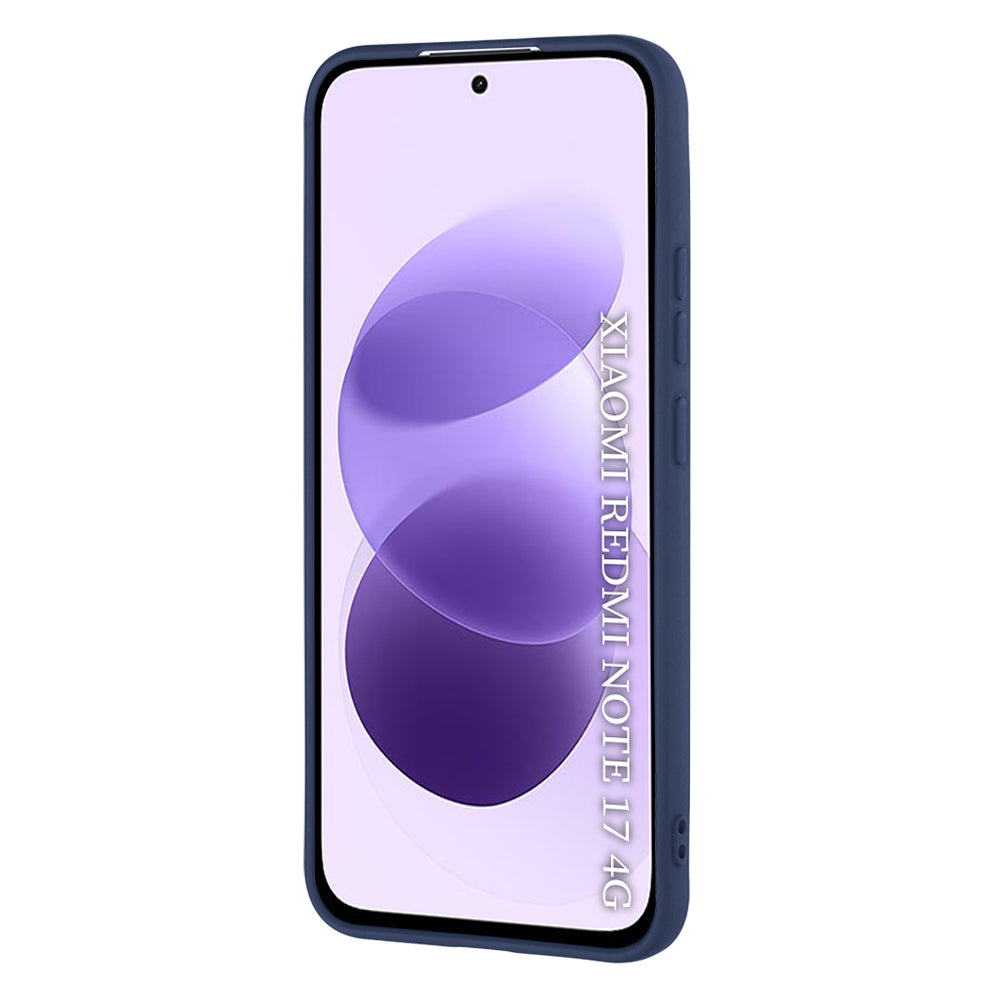 Case for Xiaomi Redmi Note 17 4G / Note 17 5G, Techsuit, SoftFlex, Navy Blue