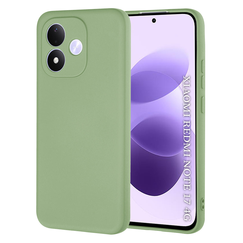 Калъф за Xiaomi Redmi Note 17 4G / Note 17 5G, Techsuit, SoftFlex, светлозелен