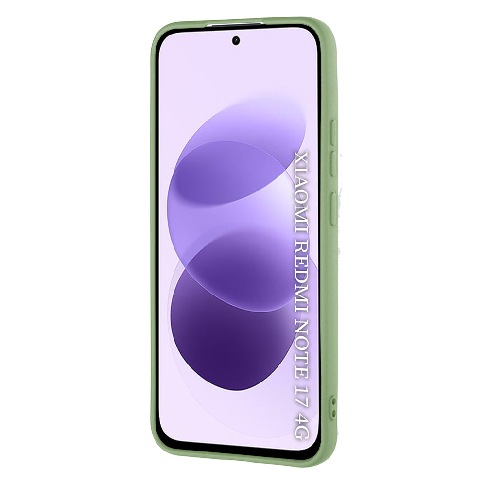 Калъф за Xiaomi Redmi Note 17 4G / Note 17 5G, Techsuit, SoftFlex, светлозелен