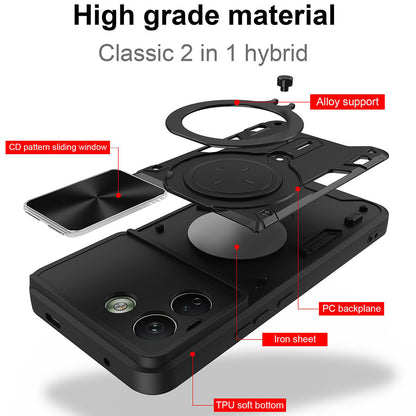 Case for Xiaomi Redmi Note 17 Pro Max, Techsuit, CamGuard Pro, Purple