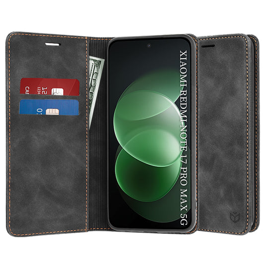 Калъф за Xiaomi Redmi Note 17 Pro Max, Techsuit, Confy, черен