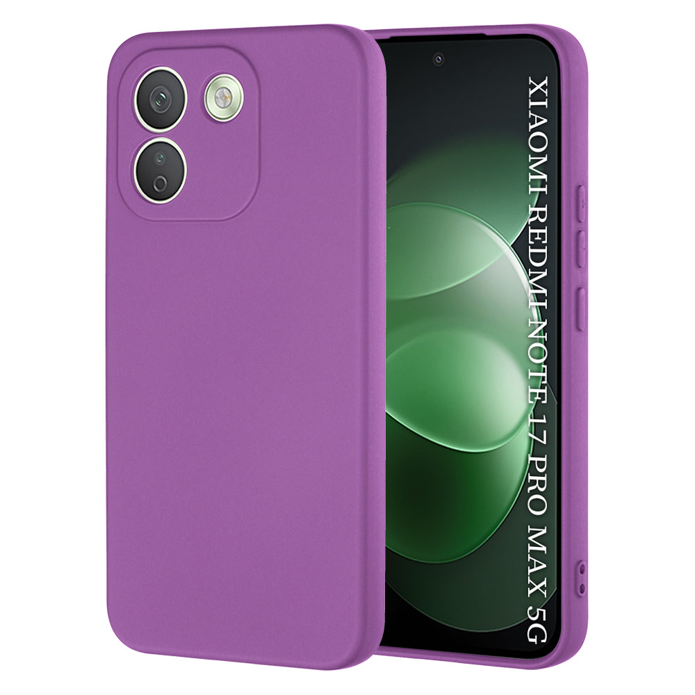 Калъф за Xiaomi Redmi Note 17 Pro Max, Techsuit, SoftFlex, лилав