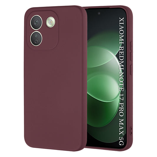 Калъф за Xiaomi Redmi Note 17 Pro Max, Techsuit, SoftFlex, бордо